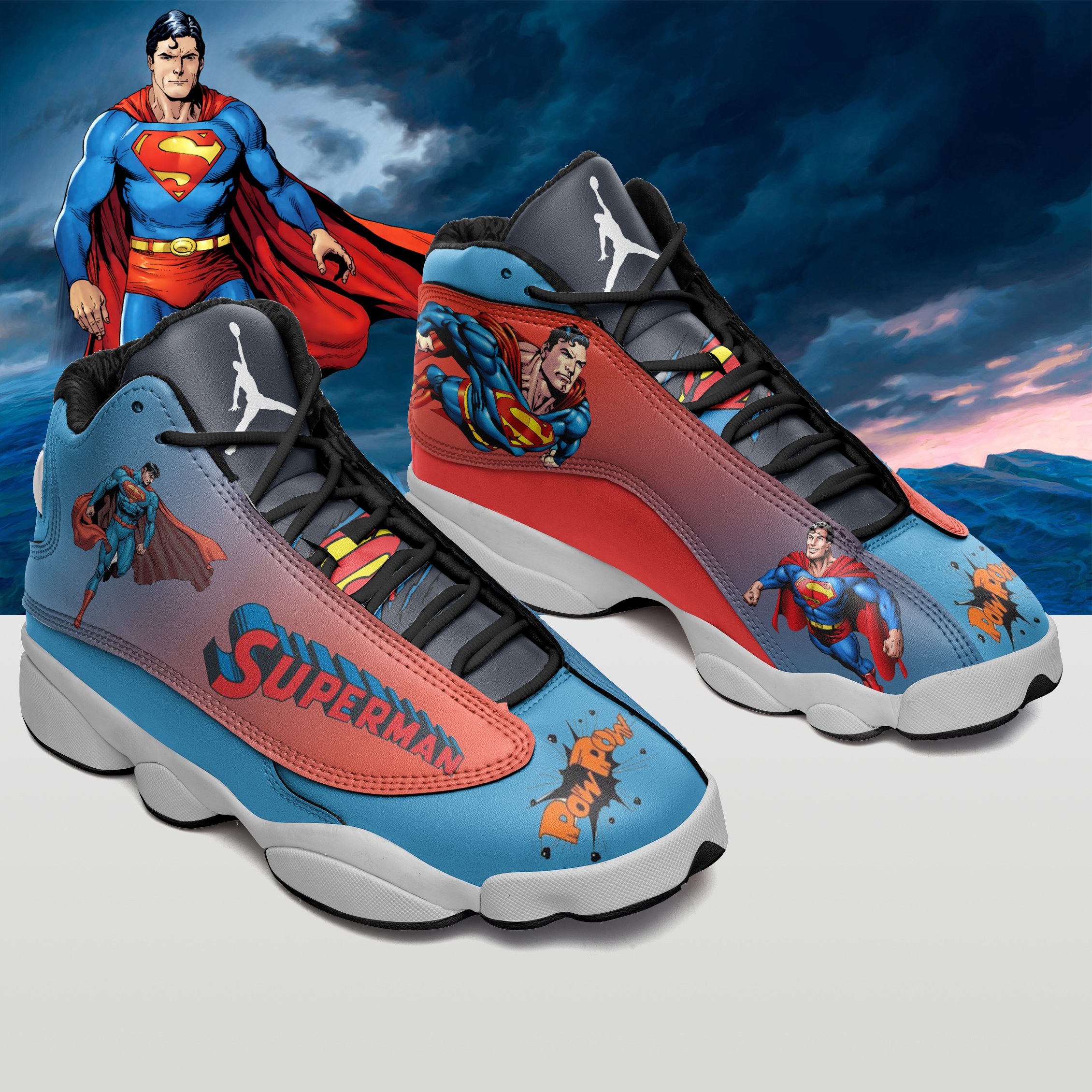 superman shoes jordans