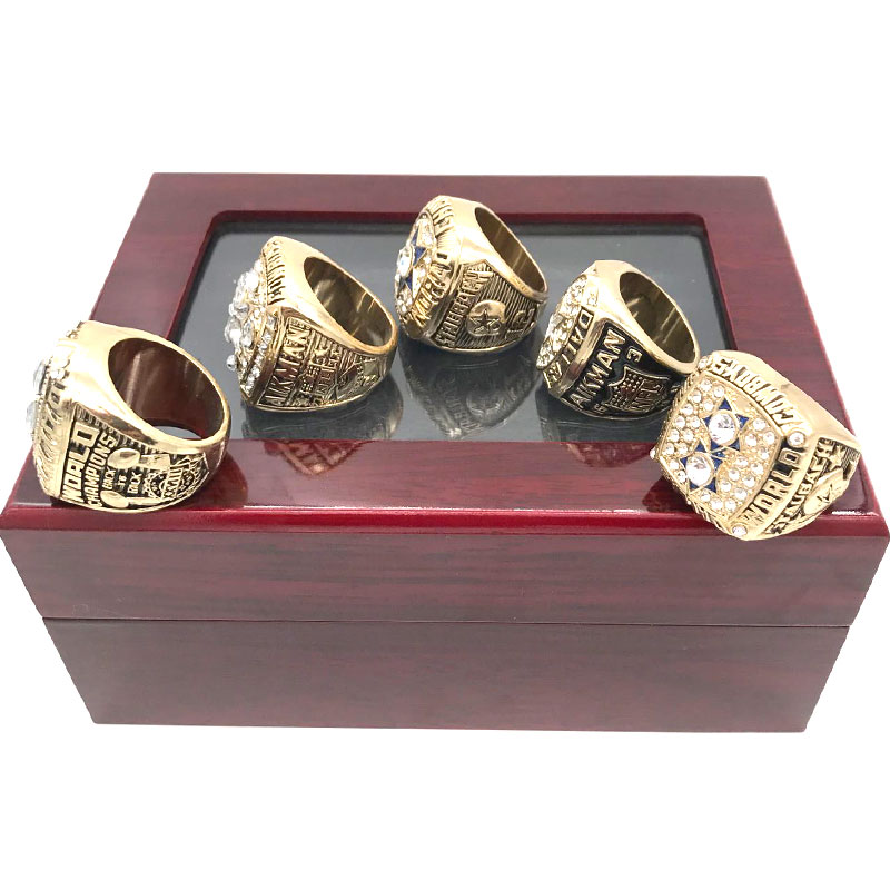 Dallas Cowboys Championship 5 Rings Set - Sport Fantasic