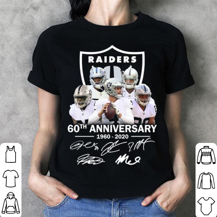 raiders 60th anniversary shirt