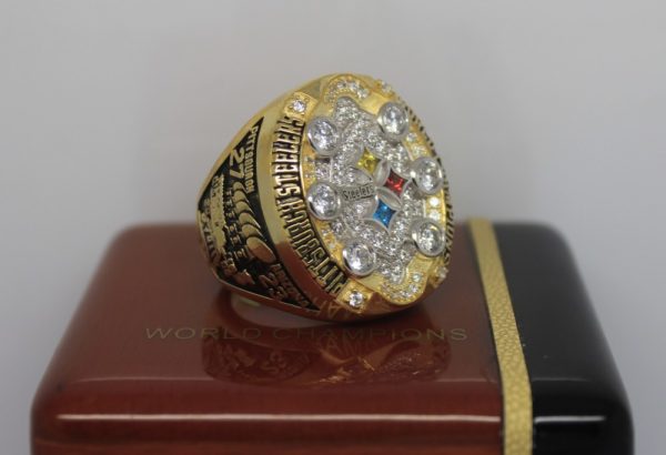 Pittsburgh Steelers 6 Rings Championship Ring Set Gift 2021 With Box Size 10