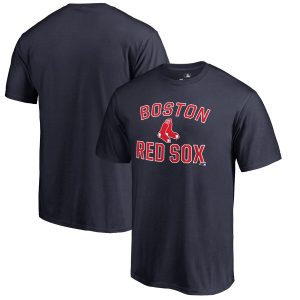 Men's Navy Boston Red Sox Victory Arch T-Shirt