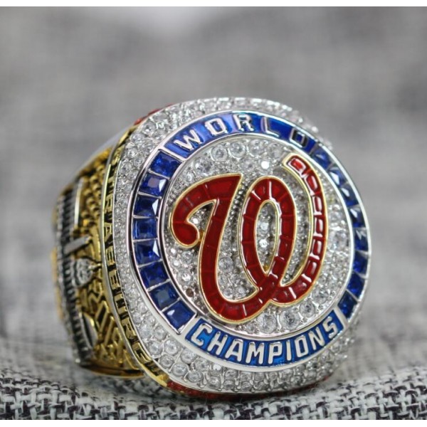 Nationals' 2019 World Series Rings Feature 257 Gemstones and One Baby Shark  - Little's Jewelers