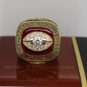 1969 Super Bowl IV Kansas City Chiefs Championship Ring