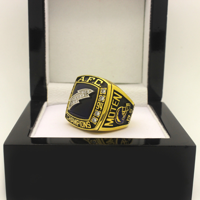 1994 San Diego Chargers American Football AFC Championship Ring