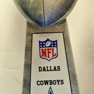 Vince Lombardi Super Bowl Trophy Dallas Cowboys 9″ & 13″