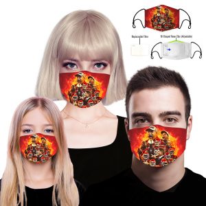 Kansas City Chiefs Face Mask 3D Limited Edition