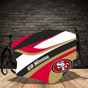 Go Niners 3D-Face-Mask
