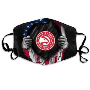NBA Atlanta Hawks Black Face Protection