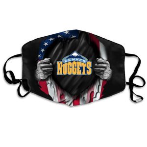 NBA Denver Nuggets Black Face Protection