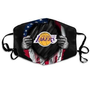 NBA Los Angeles Lakers Black Face Protection