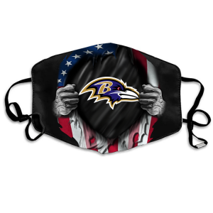 NFL Baltimore Ravens Black Face Protection