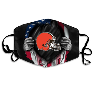 NFL Cleveland Browns Black Face Protection