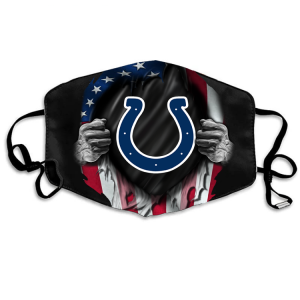 NFL Indianapolis Colts Black Face Protection