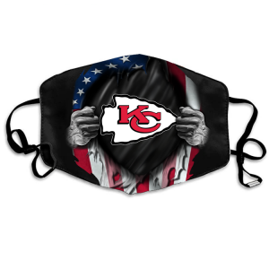 NFL Kansas City Chiefs Black Face Protection