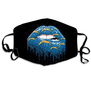 NFL Los Angeles Chargers Lips Face Protection