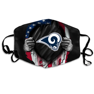 NFL Los Angeles Rams Black Face Protection