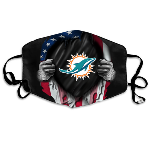 NFL Miami Dolphins Black Face Protection