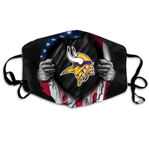 NFL Minnesota Vikings Black Face Protection