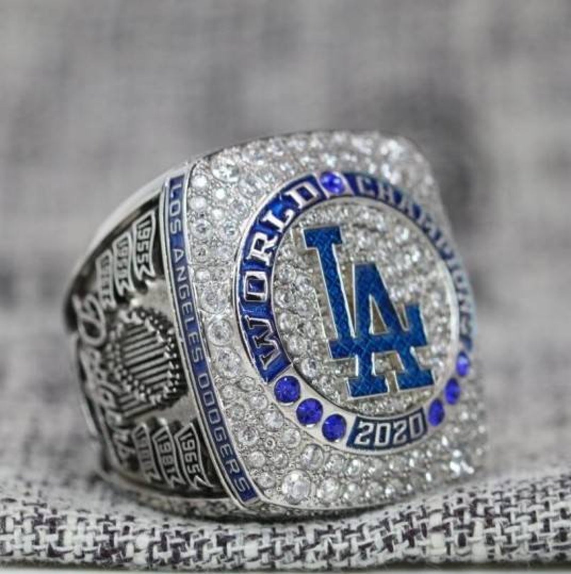 2020 Los Angeles Dodgers World Series Championship Ring Custom Name