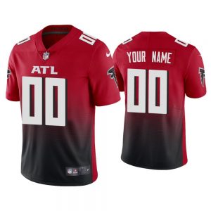 Men's and Youth's Atlanta Falcons Red Custom Jersey 2020 Vapor Limited