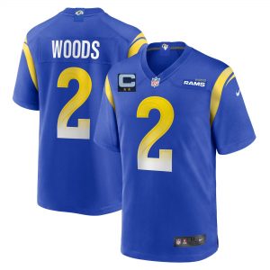 Los Angeles Rams #2 Robert Woods Blue Jersey