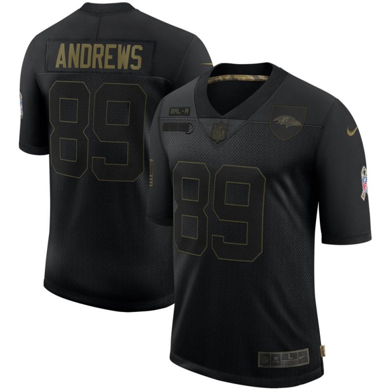 Limited Youth Mark Andrews Gold Jersey - #89 Football Baltimore