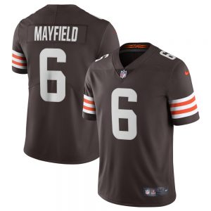 Baker Mayfield #6 Cleveland Browns 2021 Brown Vapor Limited Jersey