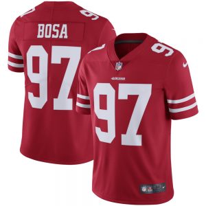 Nick Bosa #97 San Francisco 49ers 2021 Scarlet Vapor Limited Jersey
