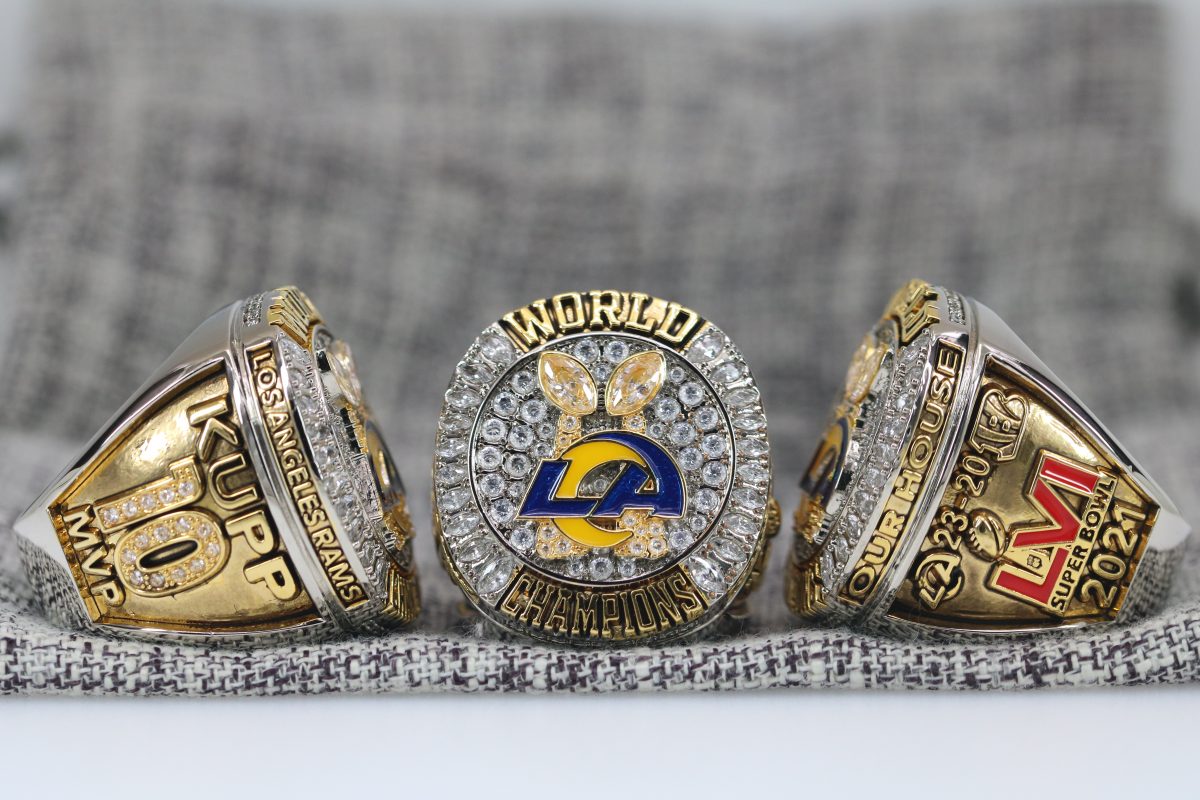 2022 Los Angeles Rams Championship Super Bowl LVI Ring 