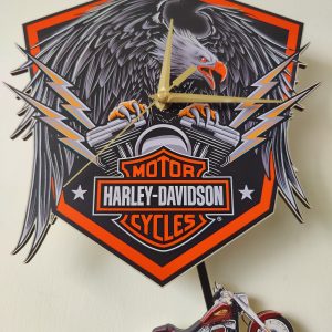 Harley-Davidson Eagle Pendulum Clock