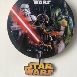 Star Wars Pendulum Clock, Star Wars Wall Clock
