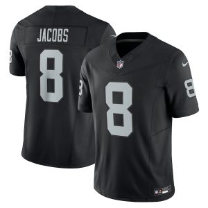 Men's Las Vegas Raiders Josh Jacobs Black Vapor F.U.S.E. Limited Jersey