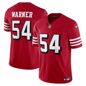 Men's San Francisco 49ers Fred Warner Vapor F.U.S.E. Limited Jersey