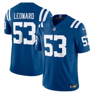 Men's Indianapolis Colts Shaquille Leonard Vapor F.U.S.E. Limited Jersey