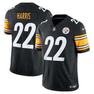 Men's Pittsburgh Steelers Najee Harris Black Vapor F.U.S.E. Limited Jersey