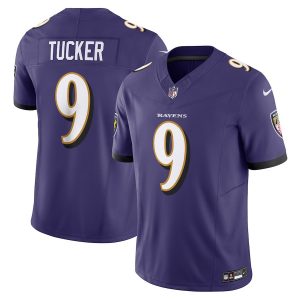Men's Baltimore Ravens Justin Tucker Vapor F.U.S.E. Limited Jersey