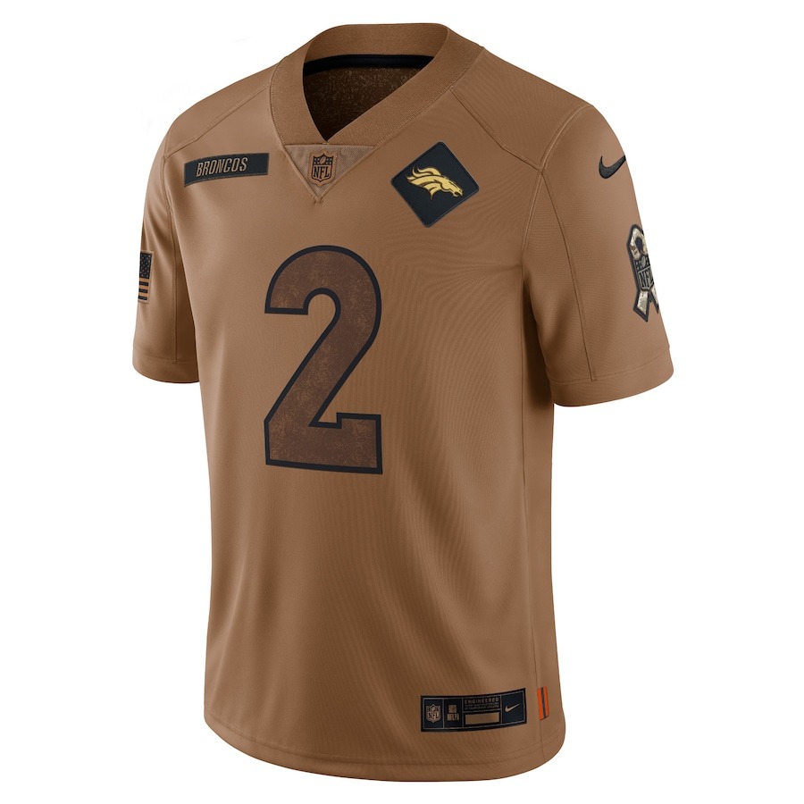 Denver Broncos Patrick Surtain II 2023 Salute To Service Jersey