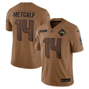 Men's Seattle Seahawks DK Metcalf 2023 Salute To Service Limited Jersey