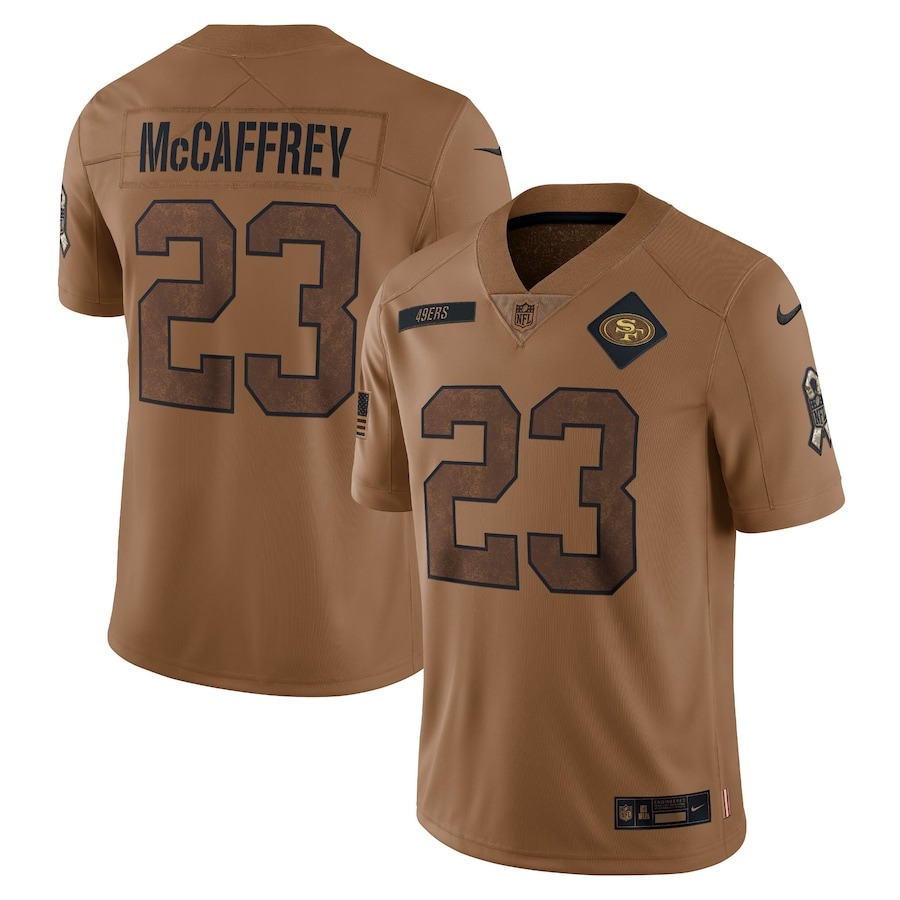 Christian McCaffrey 2023 Salute To Service Limited Jersey