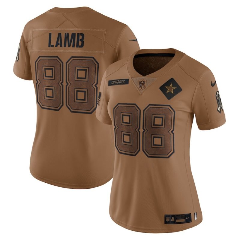 Dallas Cowboys CeeDee Lamb 2023 Salute To Service Jersey