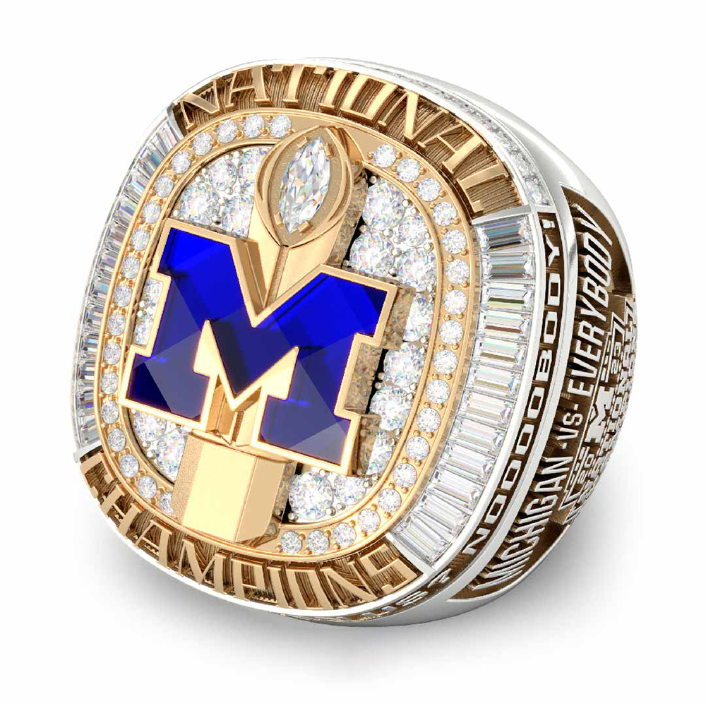 2023 Michigan Wolverines National Championship Ring - Sport Fantasic